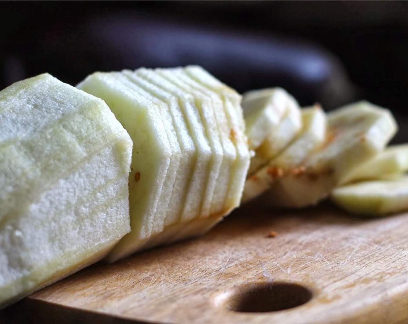 step 1 Preheat the oven to 350 degrees F (180 degrees C). Grate the Mozzarella Cheese (2 cups). Peel and slice and soak Eggplant (1) in salted water.