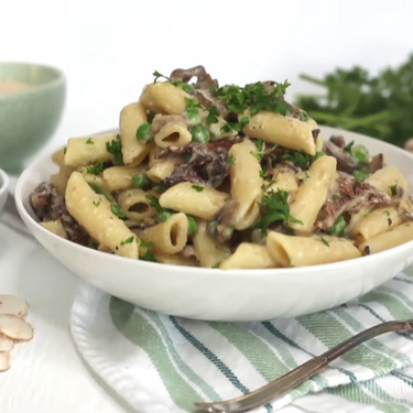 Creamy Mushroom Pasta Recipe | SideChef