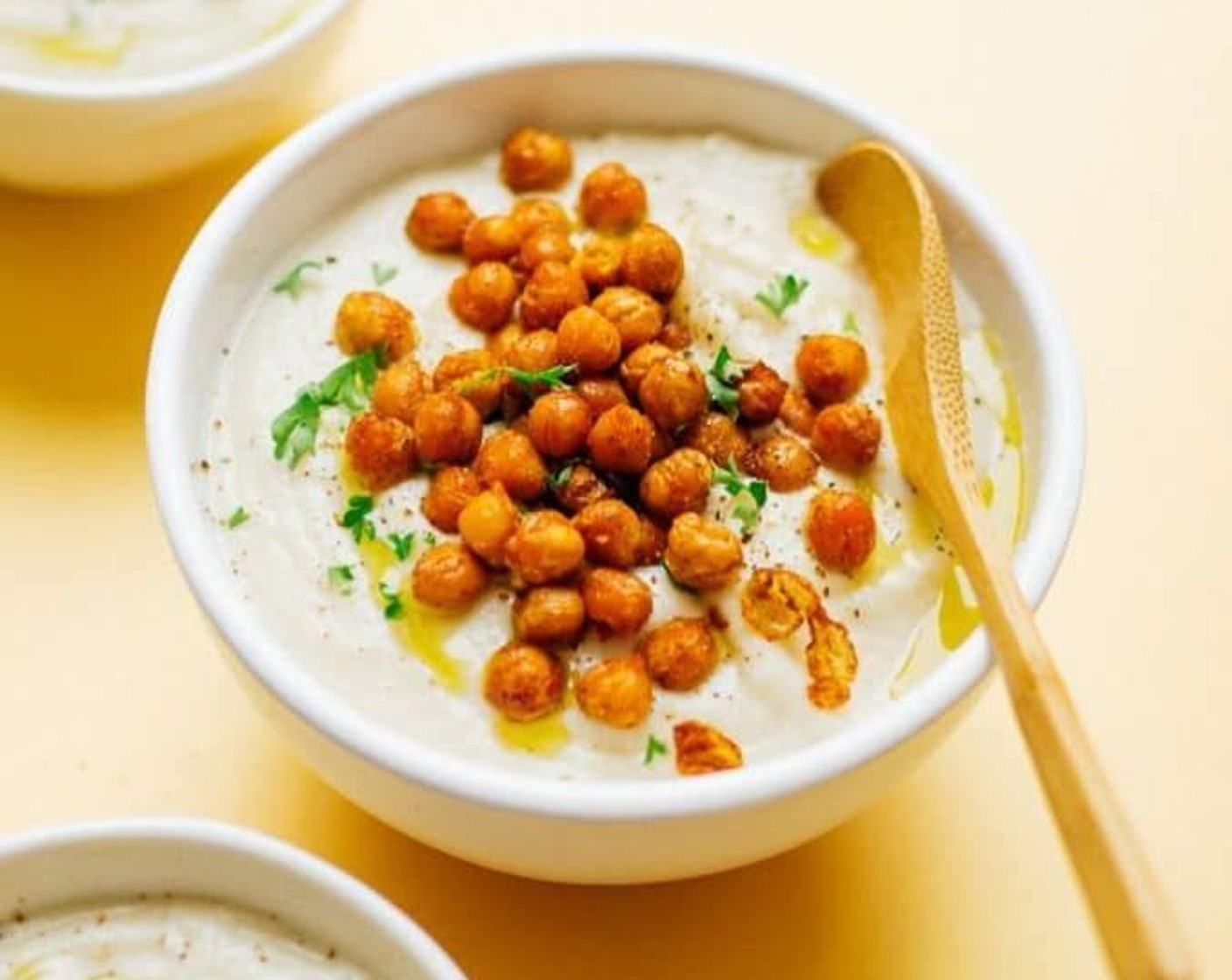 Easy Slow Cooker Cauliflower Soup