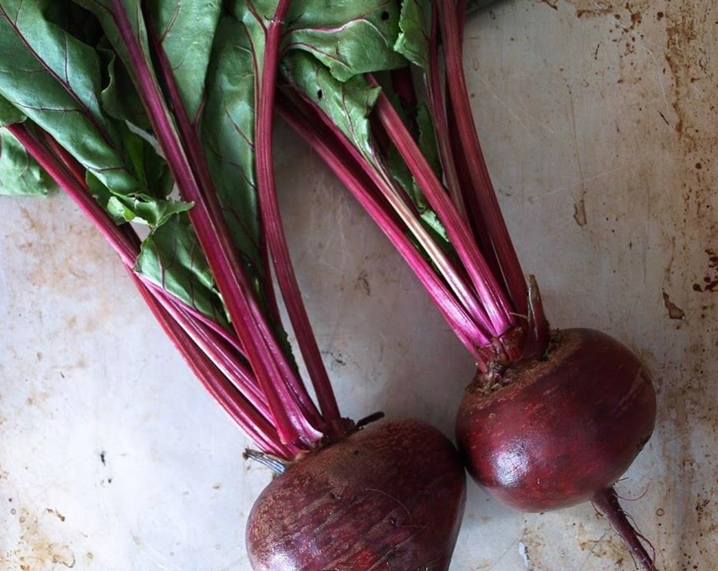 step 3 Julienne or grate the Beet (1). Keep the beet greens.