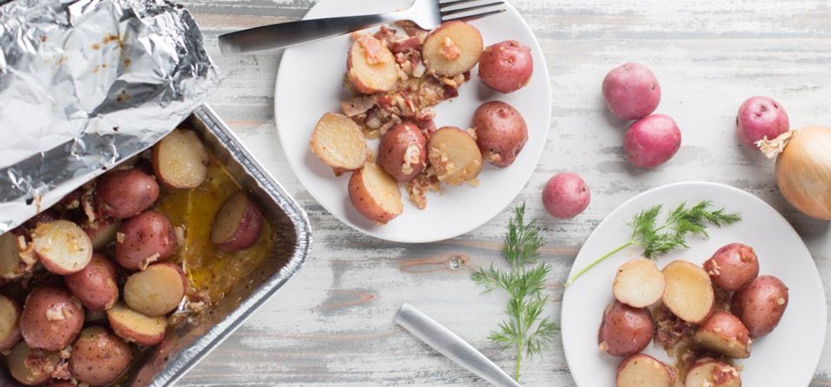 Roasted Vinegar Red Potatoes Recipe | SideChef