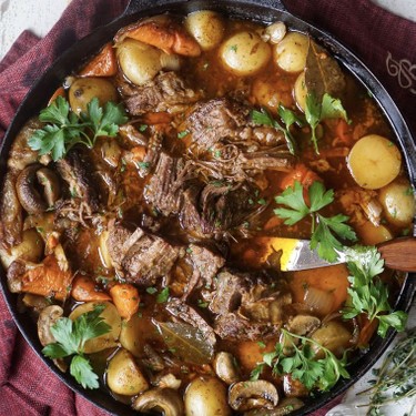 Skillet Beef Short Rib Pot Roast (Alexa Skill) Recipe | SideChef