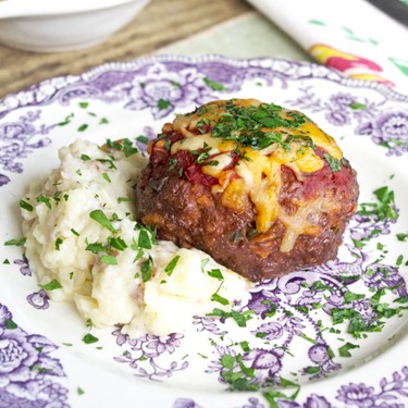 Mini Mexican Meatloaves with Smashed Red Potatoes Recipe | SideChef