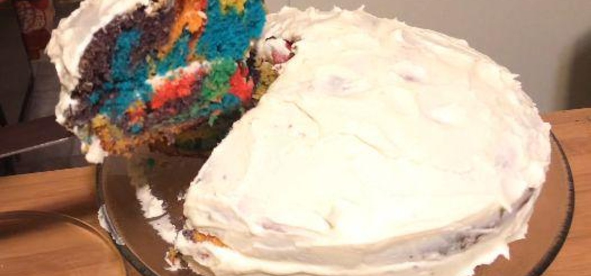 Easy Rainbow Cake Recipe | SideChef