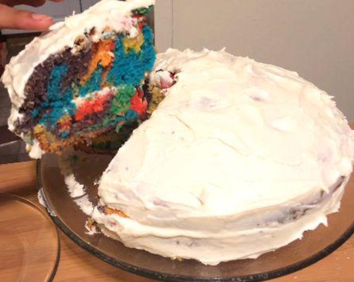 Easy Rainbow Cake