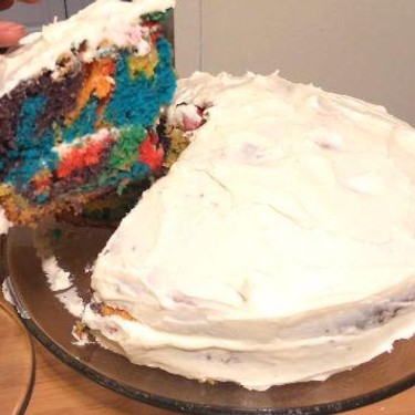 Easy Rainbow Cake Recipe | SideChef