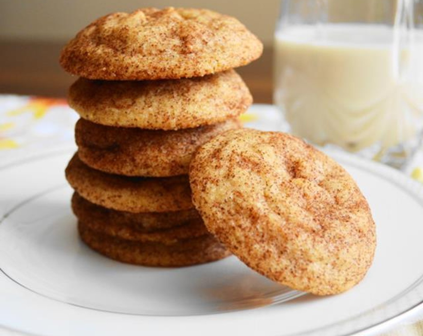 Ginger White Chocolate Snickerdoodles