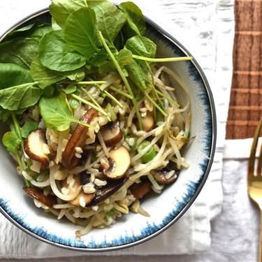 Mushroom Rice Bowl Recipe | SideChef