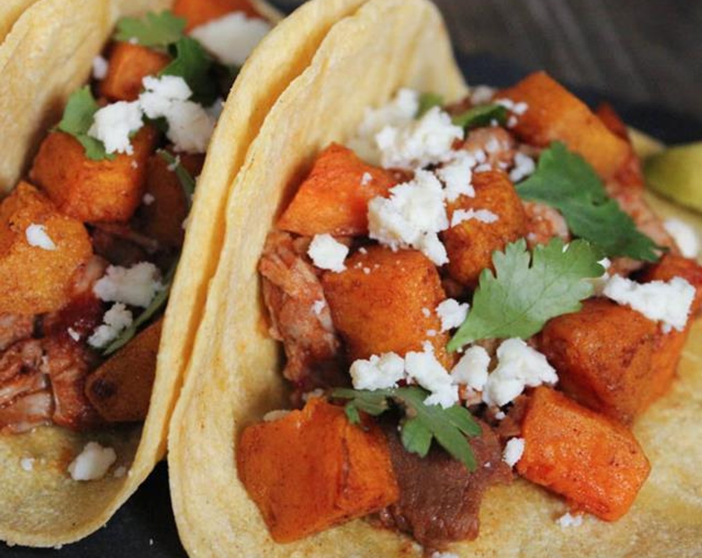 Chipotle Pork Tenderloin & Butternut Squash Tacos