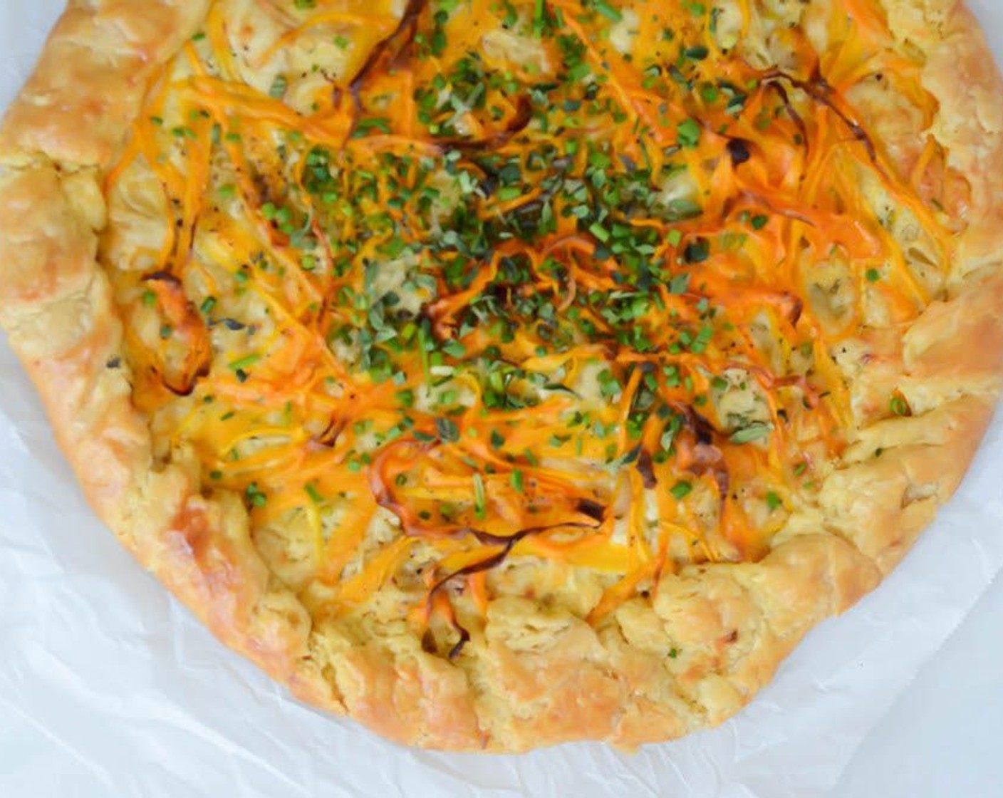 Herbed Carrot Galette