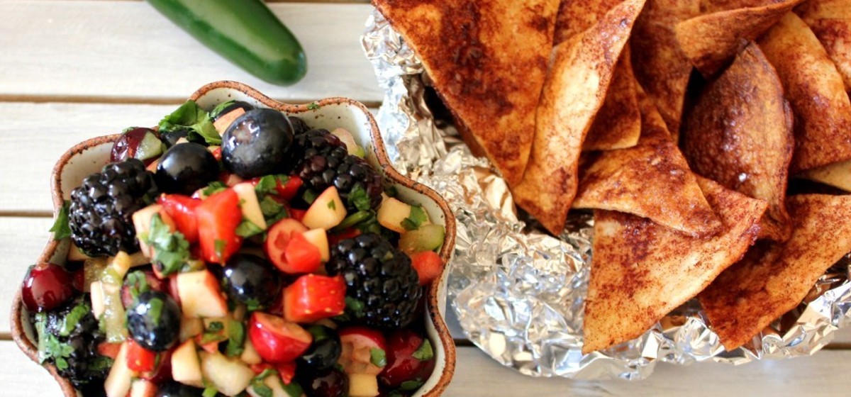 Berry Salsa and Cinnamon Chips Recipe | SideChef
