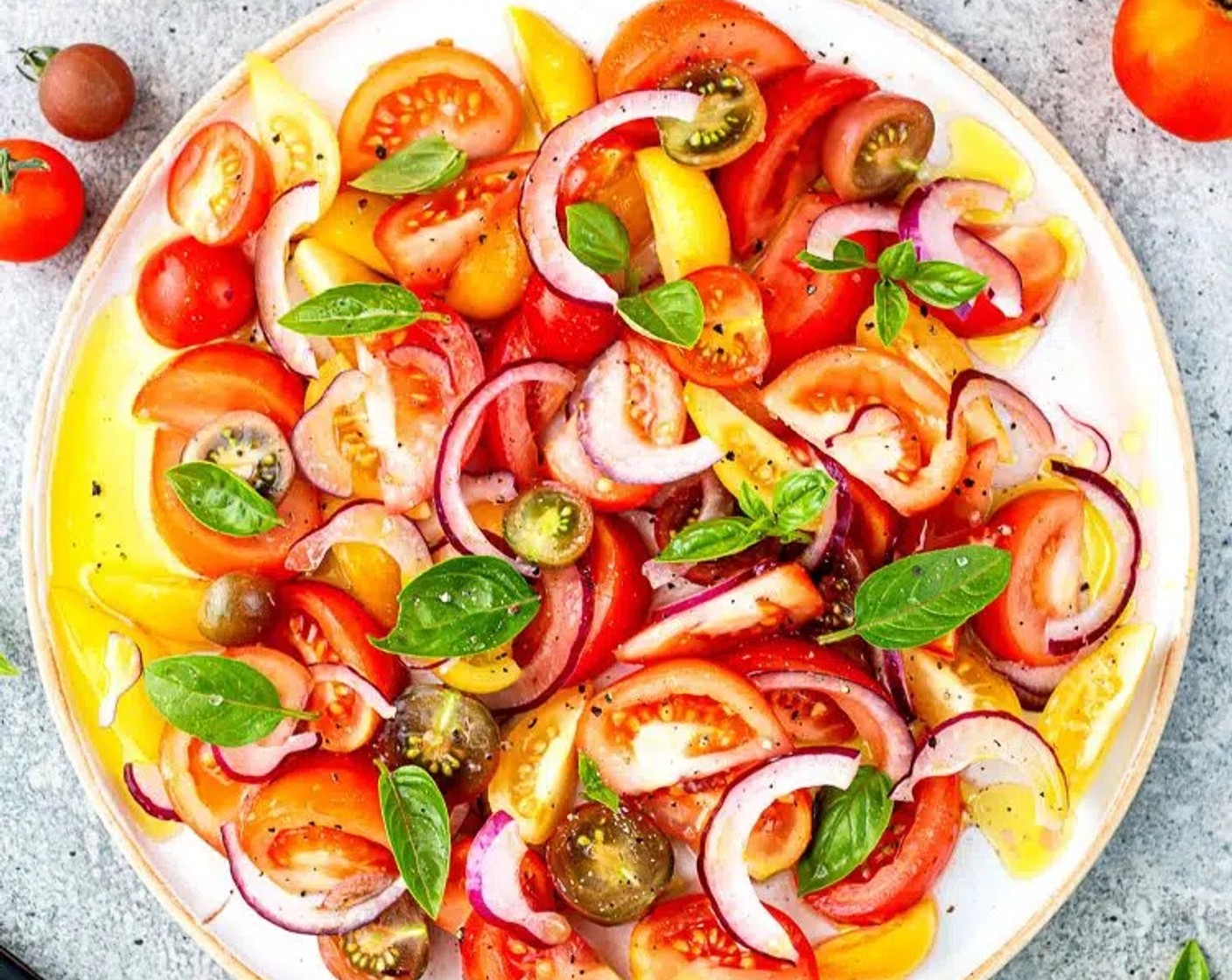 Tomato Rainbow Salad
