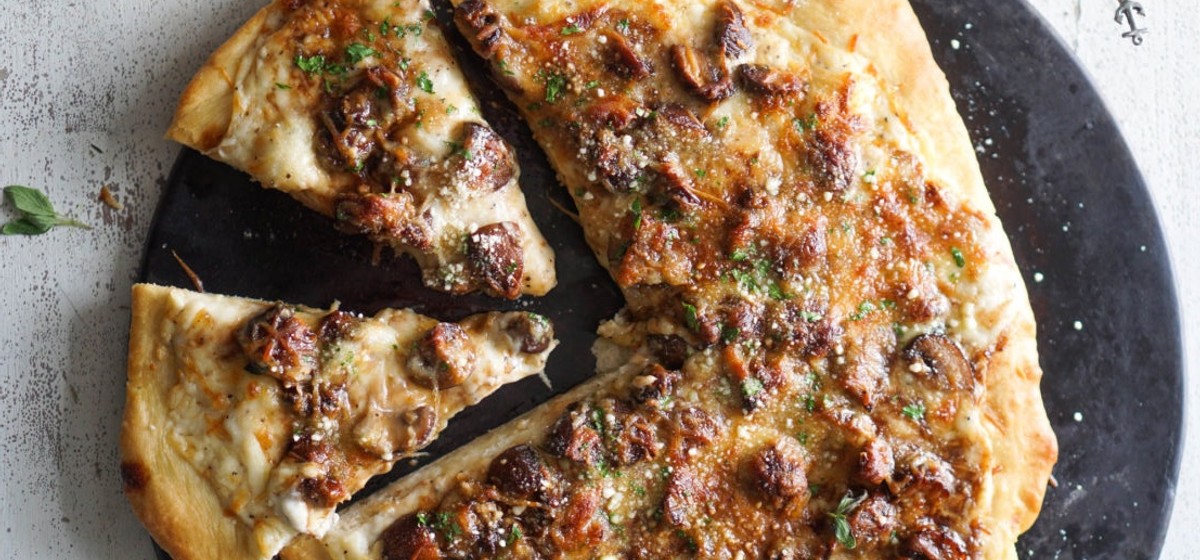 Mushroom Marsala Pizza Recipe | SideChef