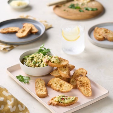 Crostini with Parm Dip Recipe | SideChef