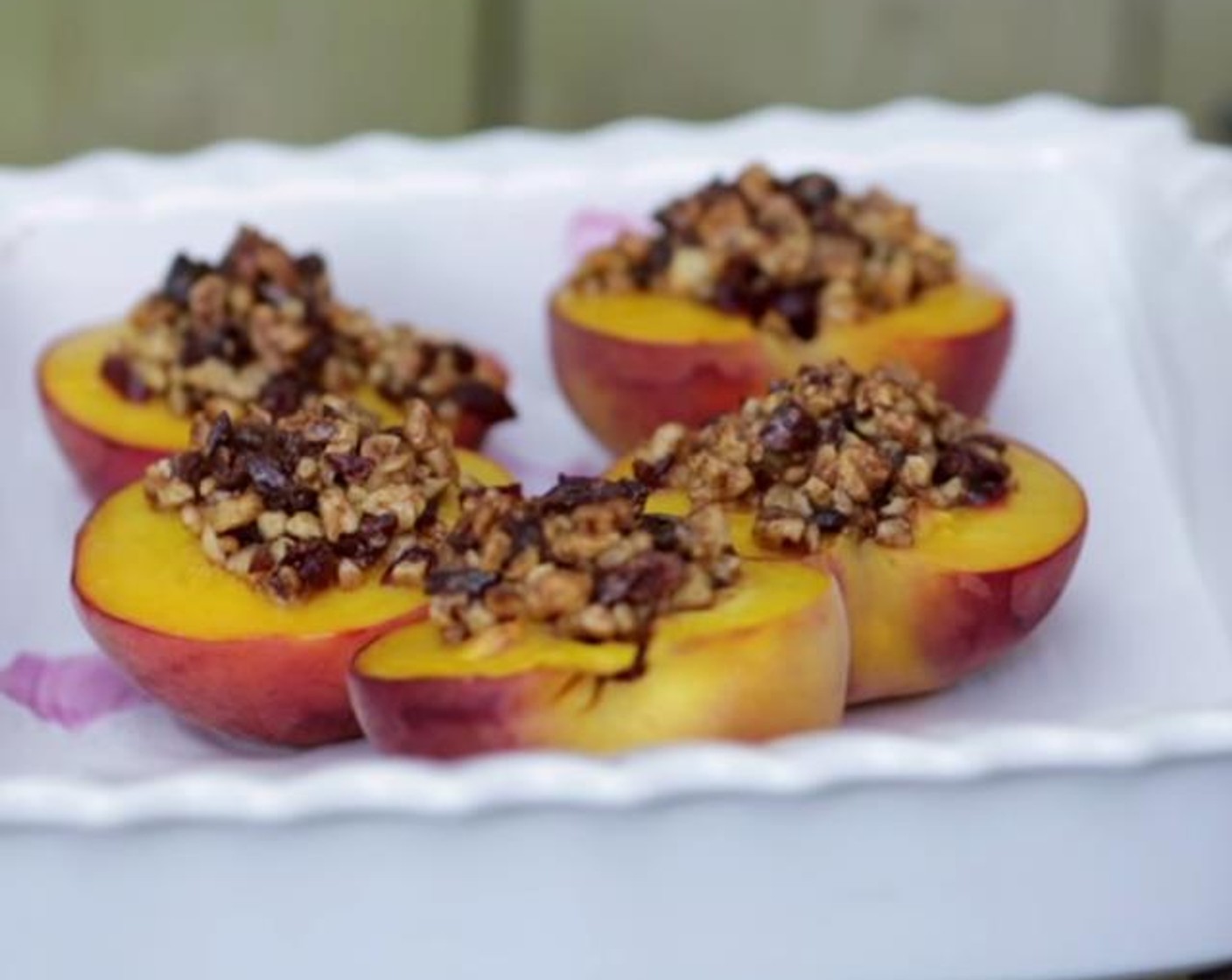 Baked Peaches Recipe SideChef