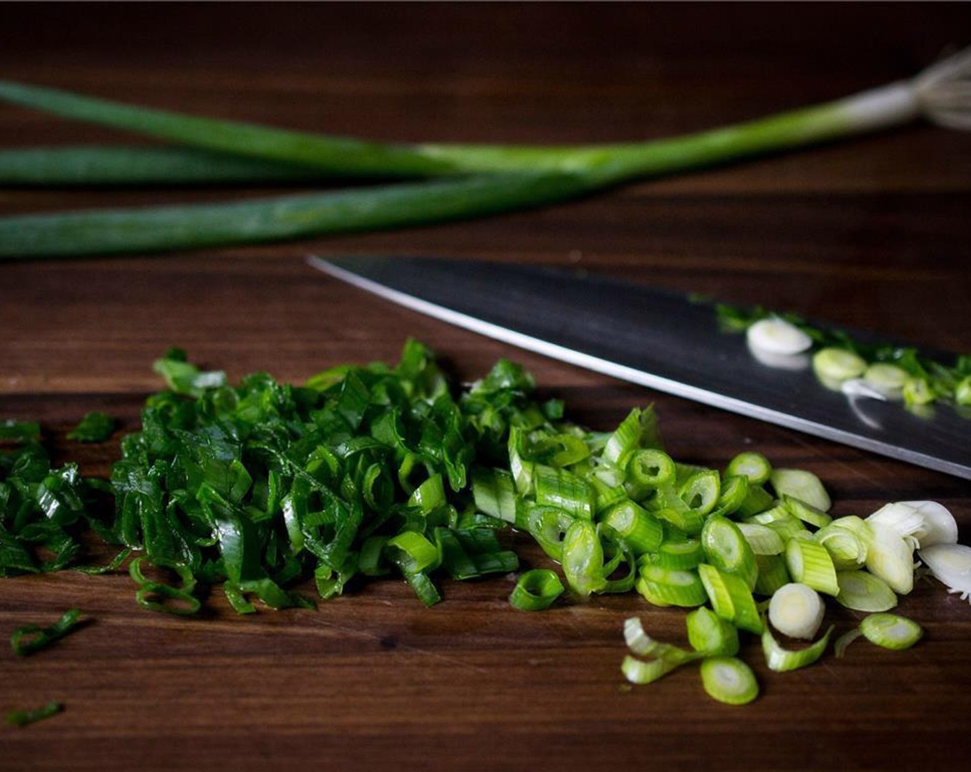 step 2 Thinly slice Scallion (1 bunch), setting one aside for garnish.