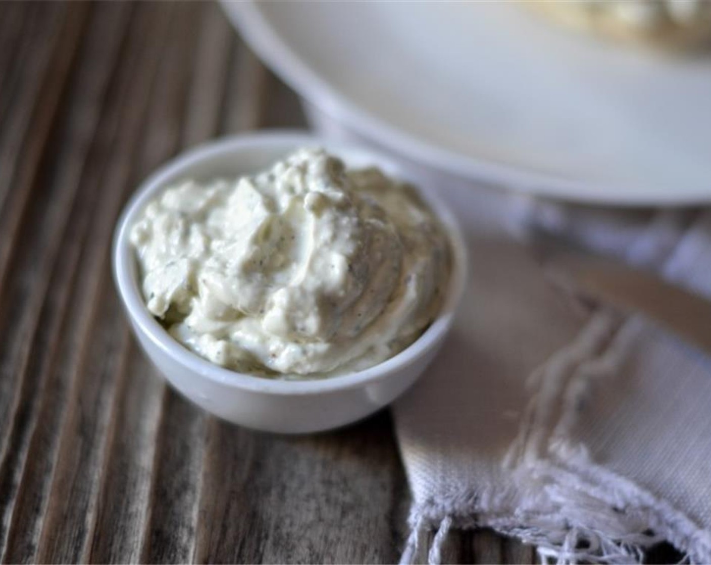 step 5 Make an easy homemade blue cheese mayonnaise by using a food processor to whiz together Mayonnaise (1/4 cup), Garlic (1 clove) Blue Cheese (to taste) and Fresh Rosemary (to taste).