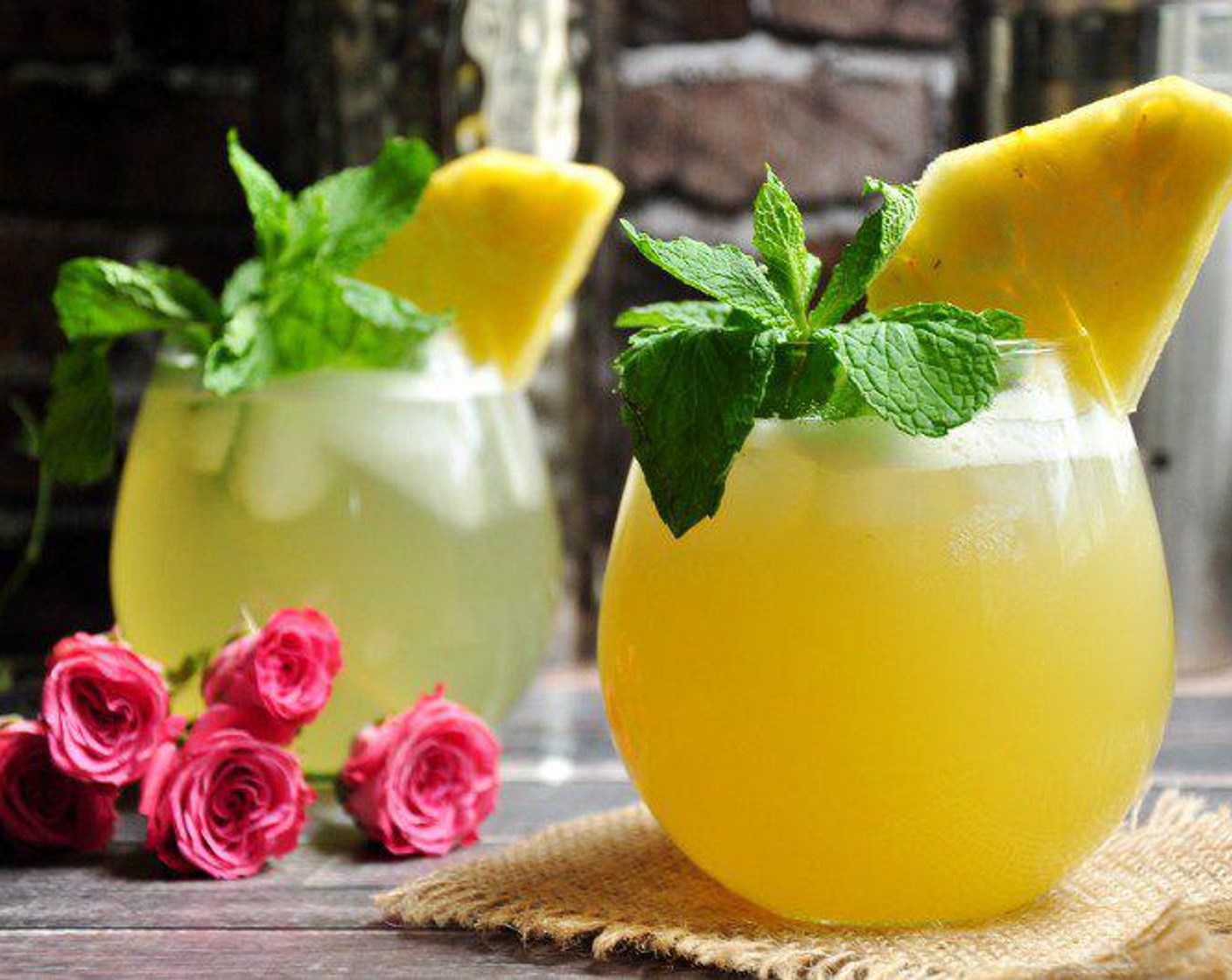 St. Germain Cocktail with Pineapple Juice