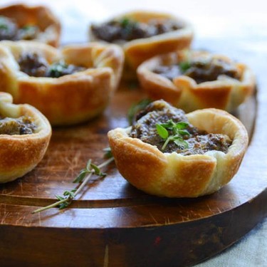 Savory Mushroom Tartlets Recipe | SideChef