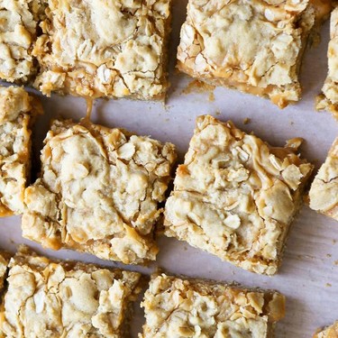 Salted Caramel Oatmeal Bars Recipe | SideChef