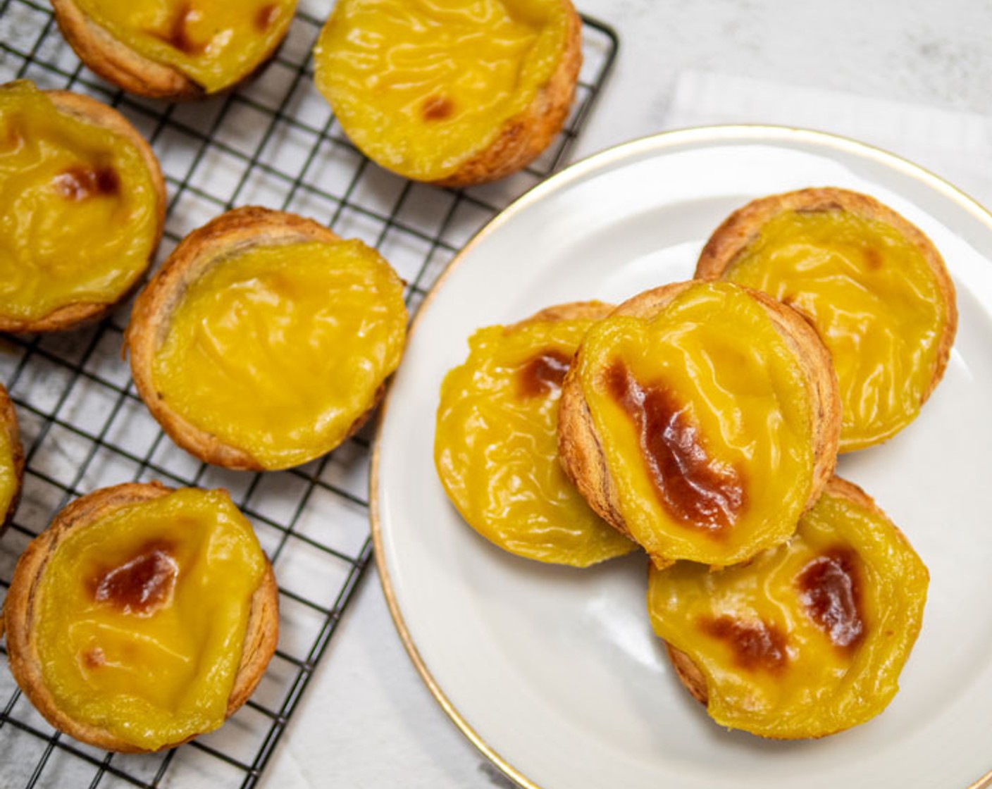 Vegan Pasteis de Nata (Portuguese Custard Tarts)