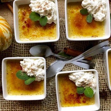 Pumpkin Creme Brulée Recipe | SideChef
