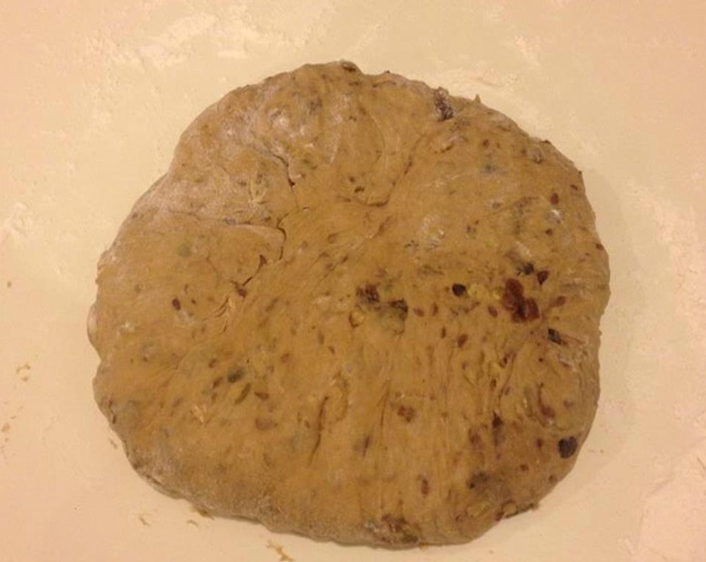 step 2 Put Dark Brown Sugar (4 Tbsp), Salt (1 tsp), Bread Flour (2 1/3 cups), Milk Powder (1 Tbsp), Instant Dry Yeast (1 tsp), and Butter (2 Tbsp) in a clean working surface. Make a well and add the 120 grams of the water roux, Milk (1/2 cup) and Eggland's Best Classic Egg (1) into the well.