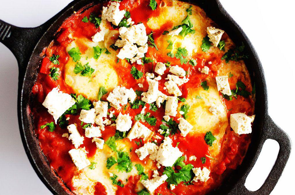 Shakshuka with Tofu Recipe SideChef