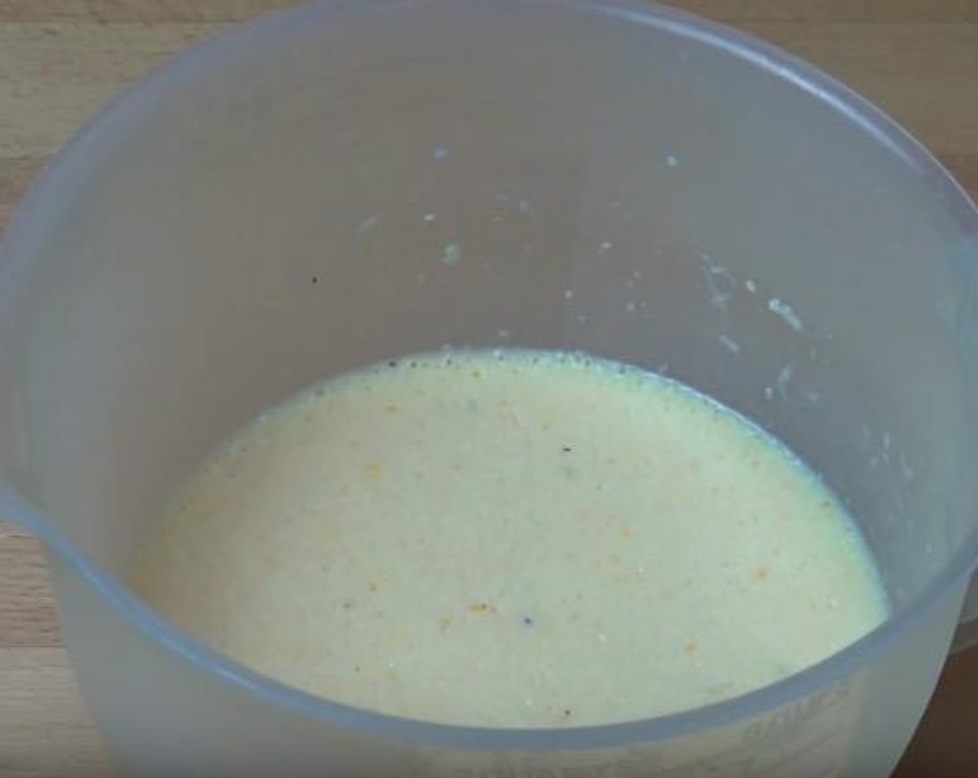 step 1 In a mixing jug, add Eggland's Best Classic Eggs (3), Milk (1 cup), Salt (to taste), Ground Black Pepper (to taste), and Parmesan Cheese (1/2 cup). Using a whisk, mix together.