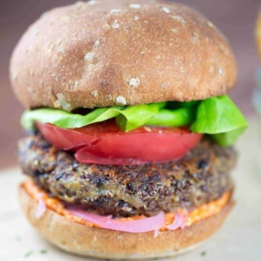 Black Bean Quinoa Burger Recipe | SideChef