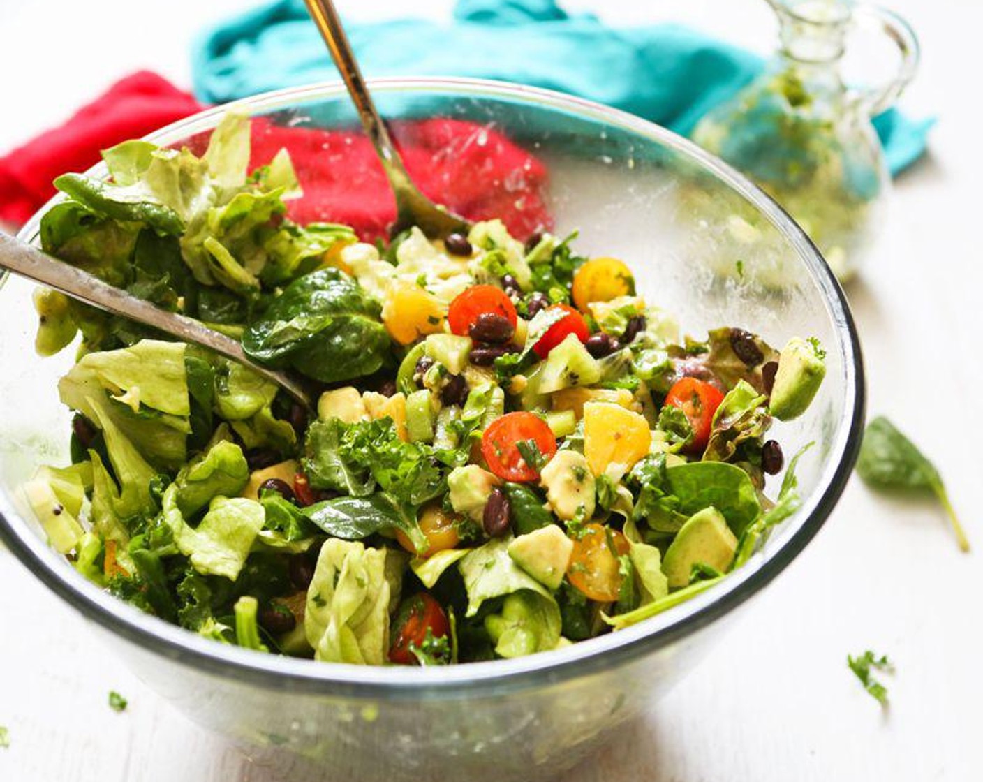 Superfood Salad with Orange Herb Vinaigrette