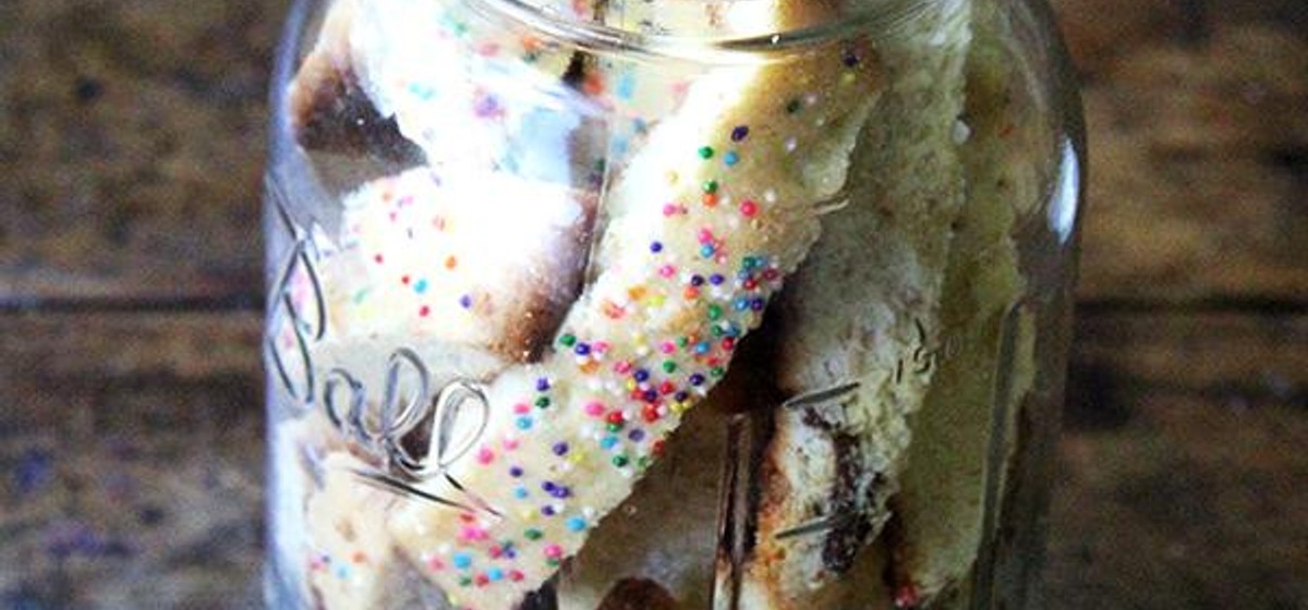 Mandel Bread with Marzipan and Sea Salt Recipe | SideChef