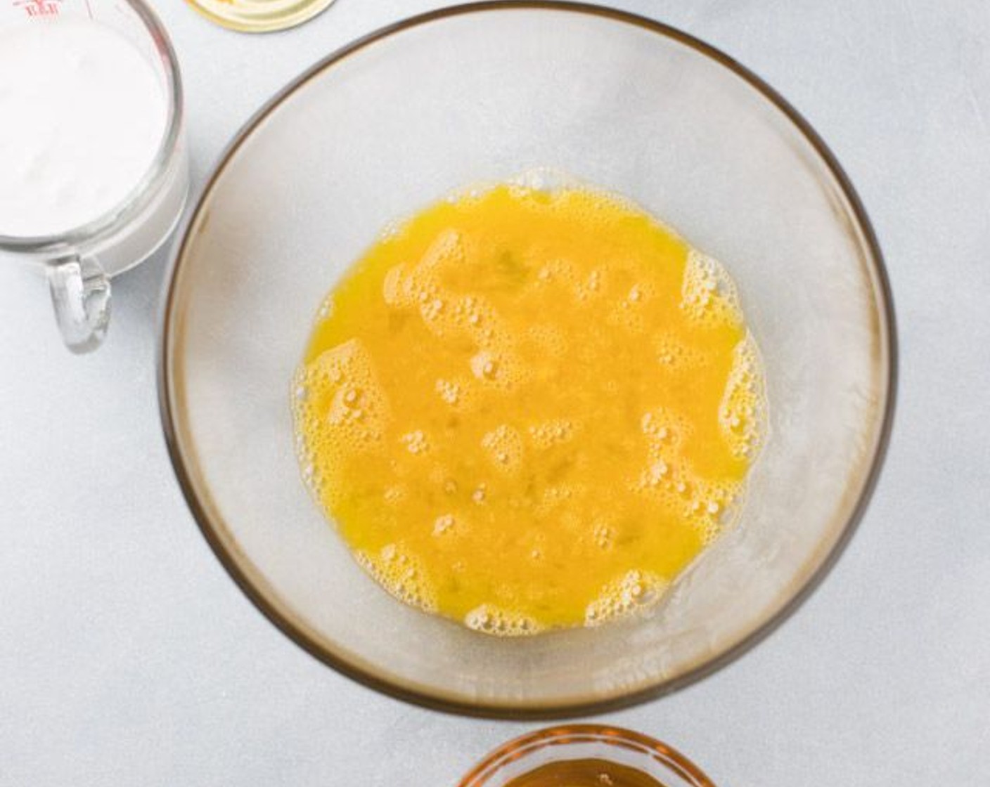 step 4 Beat Eggs (3) and Salt (1/4 tsp) in a mixing bowl.