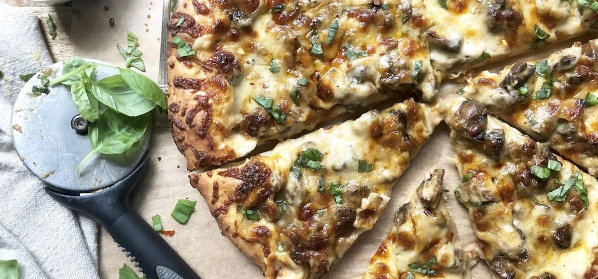 Mushroom Marsala Pizza Recipe | SideChef