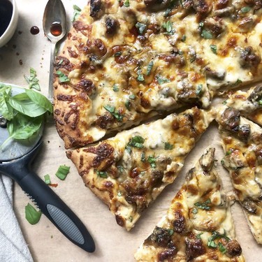 Mushroom Marsala Pizza Recipe | SideChef