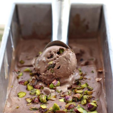 Dark Chocolate Churnless Gelato Recipe | SideChef