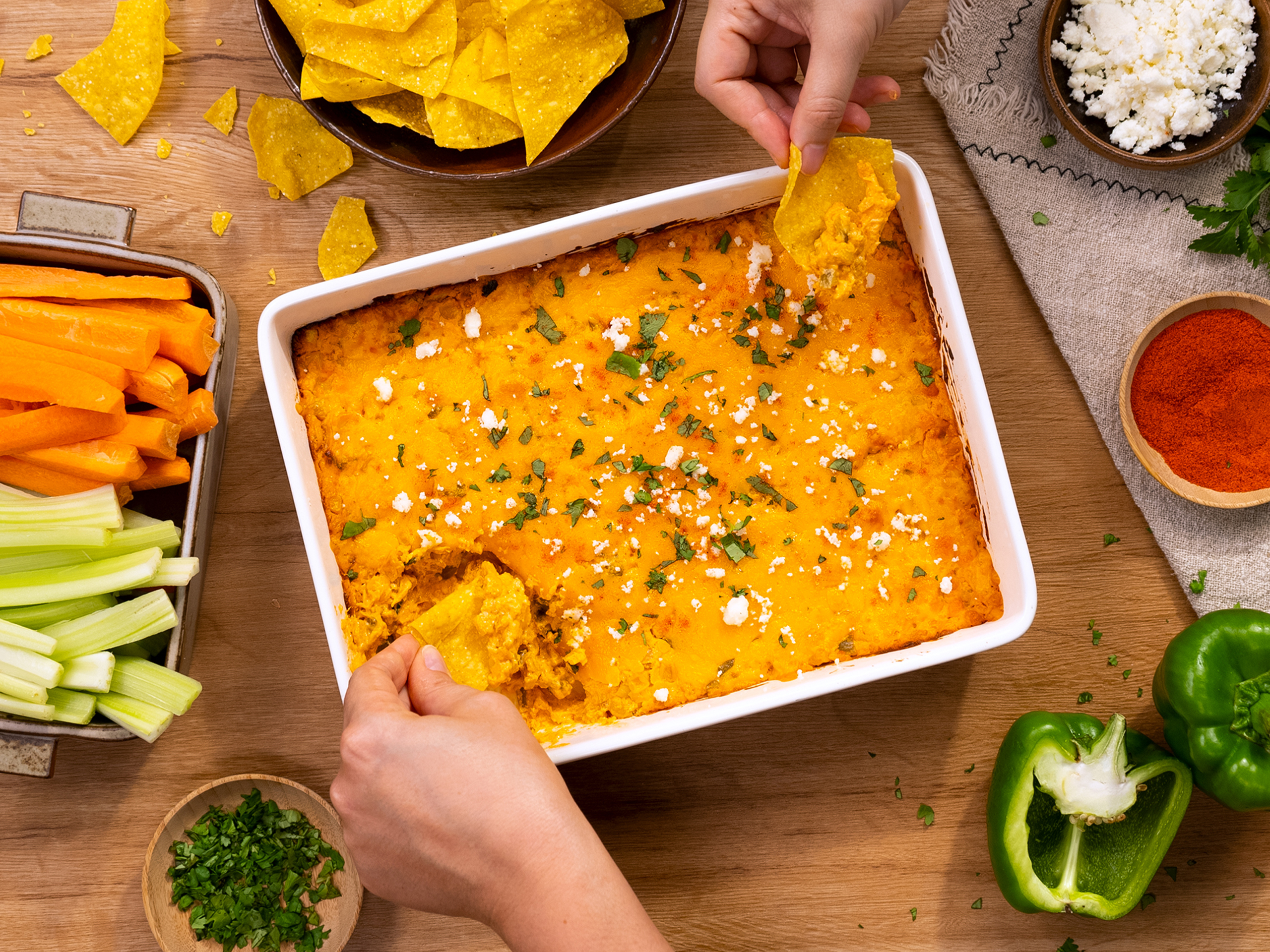 easy potluck dips