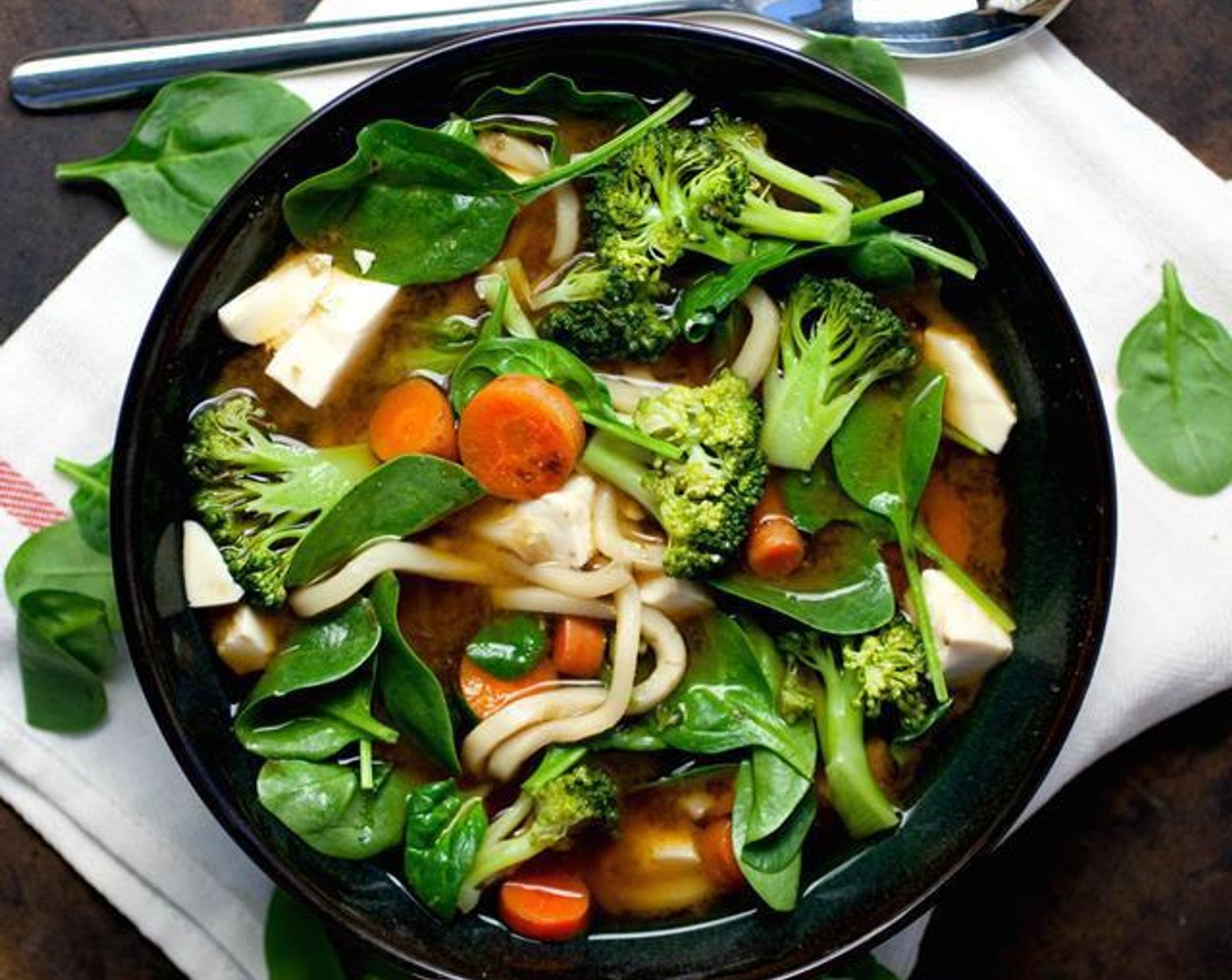 Veggie Miso Udon Soup