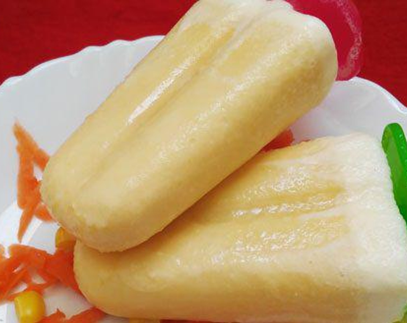 Carrot And Sweet Corn Ice Cream Popsicles