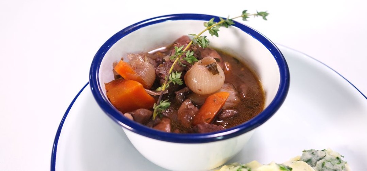 Boeuf Bourguignon with Kale Mashed Potatoes Recipe | SideChef