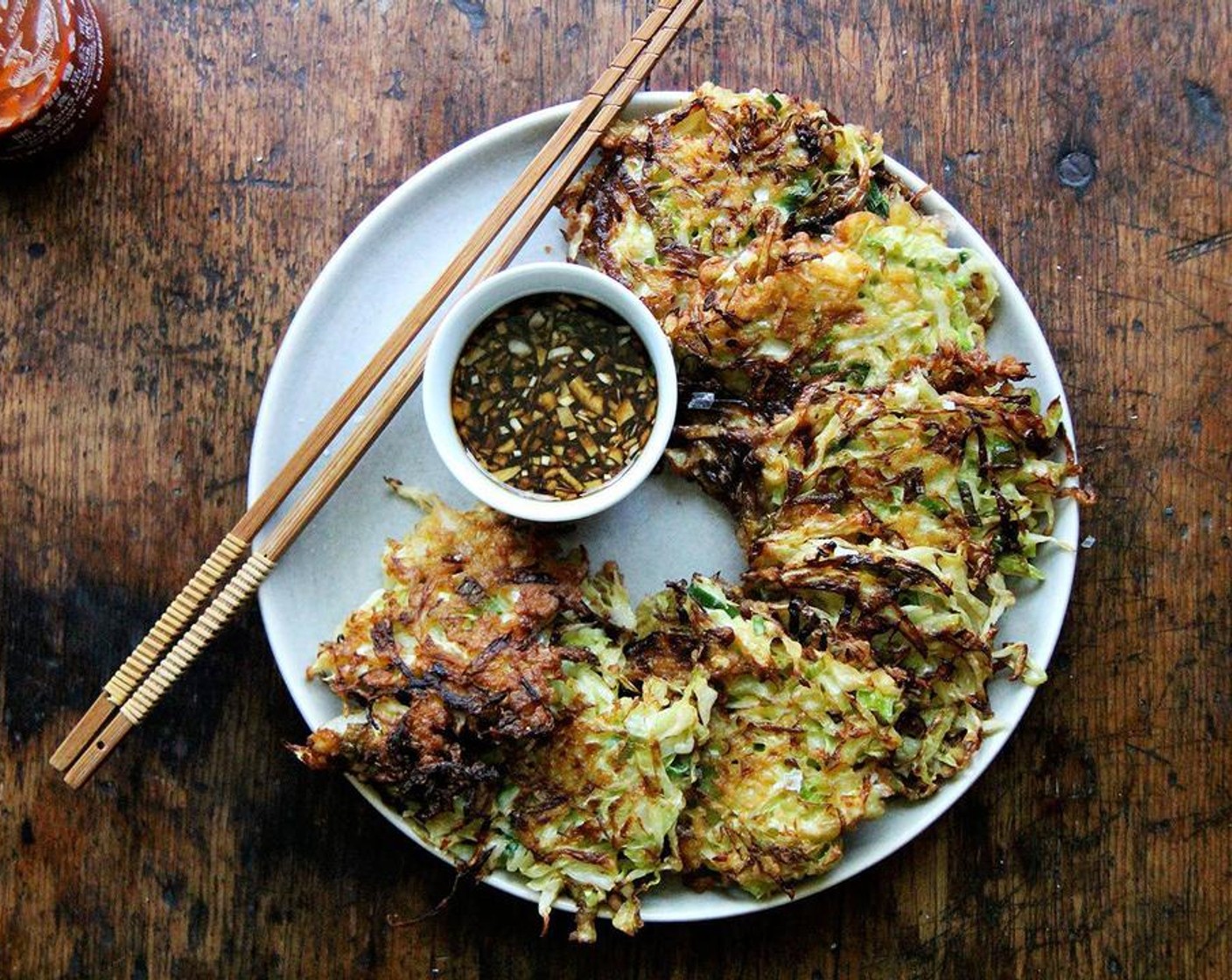 Okonomiyaki Cabbage Pancake