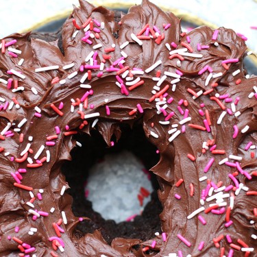 Chocolate Chocolate Chip Bundt Cake Recipe | SideChef