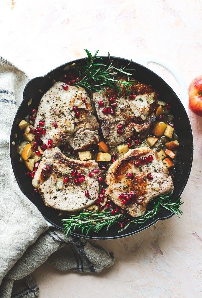 Apple Rosemary Porkchops Recipe | SideChef