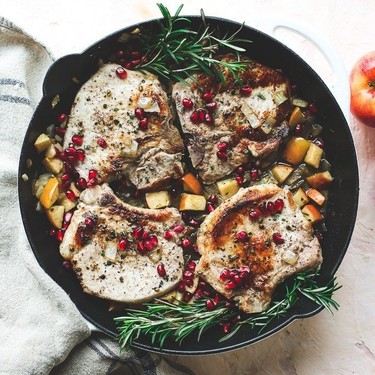 Apple Rosemary Porkchops Recipe | SideChef