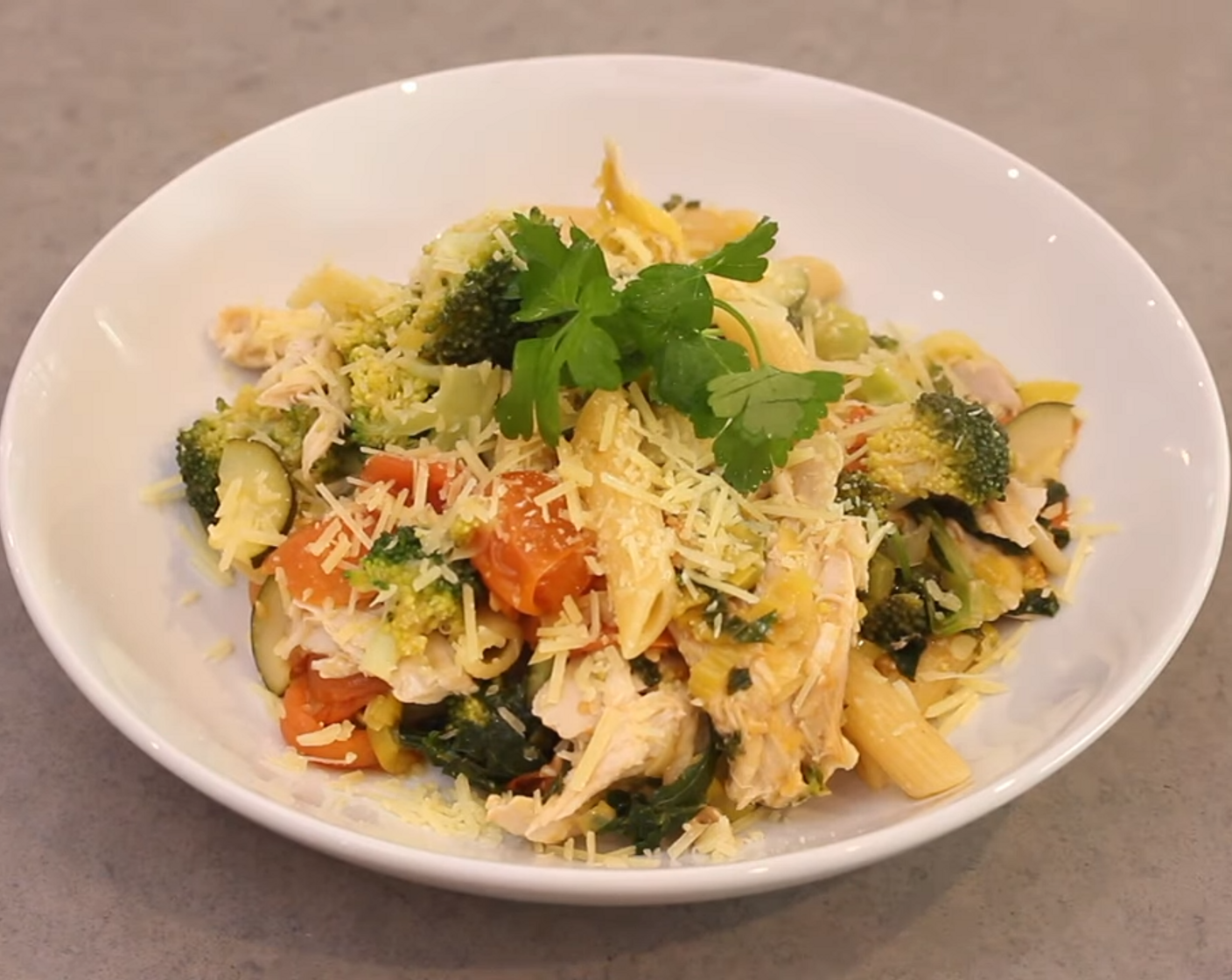 One-Pot Healthy Chicken Pasta