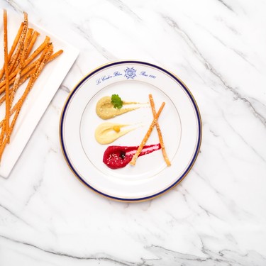 Hummus Trio: Beetroot, Artichoke, and Plain Chickpeas Recipe | SideChef
