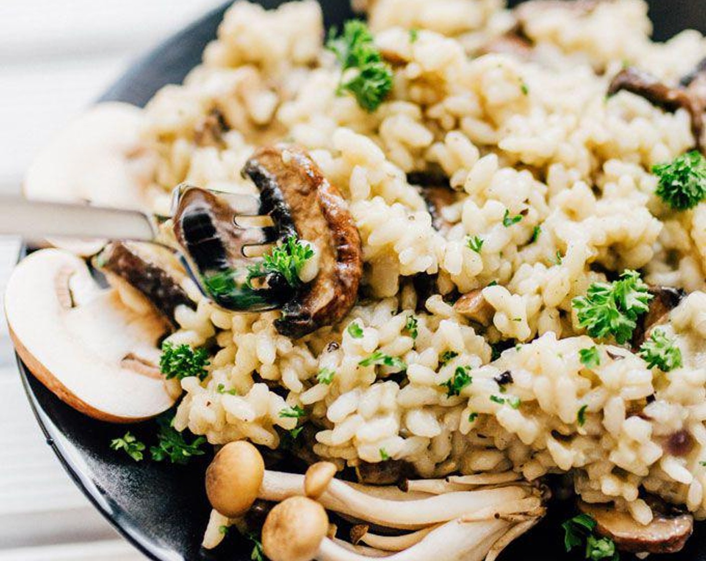 Easy Mushroom Risotto