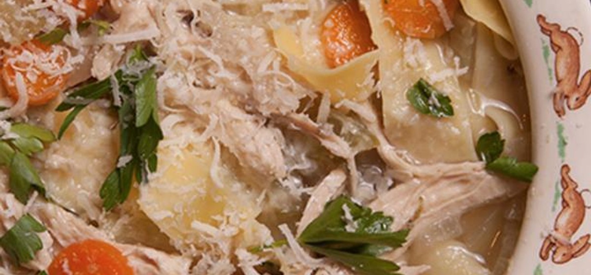 Italian Chicken Noodle Soup Recipe SideChef