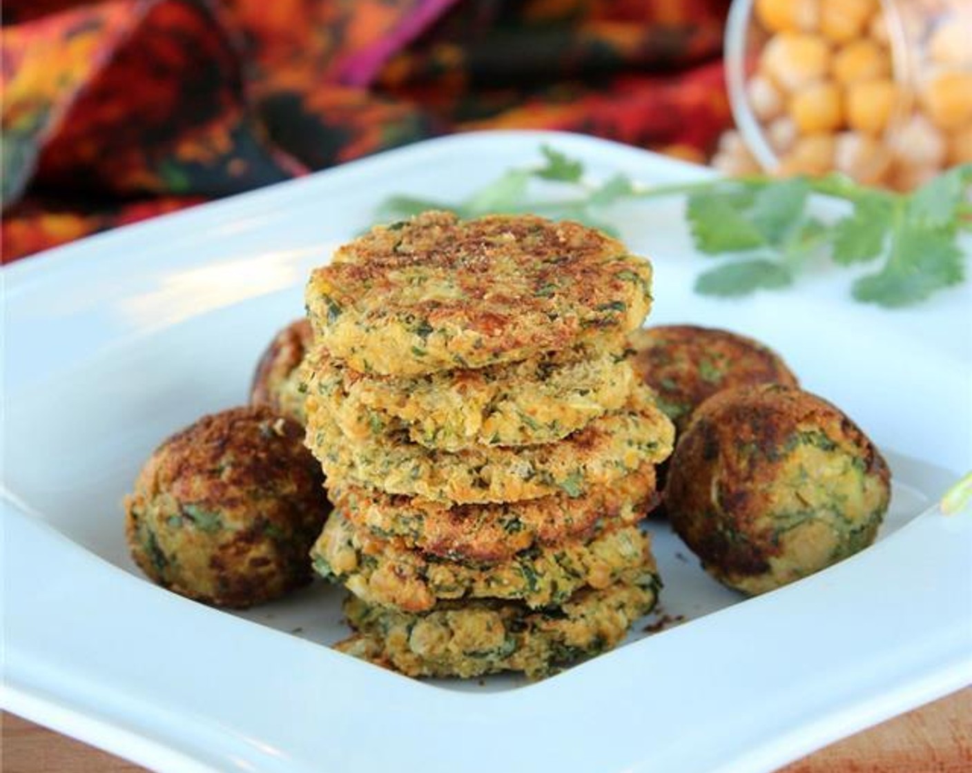 Healthy Zucchini Falafel