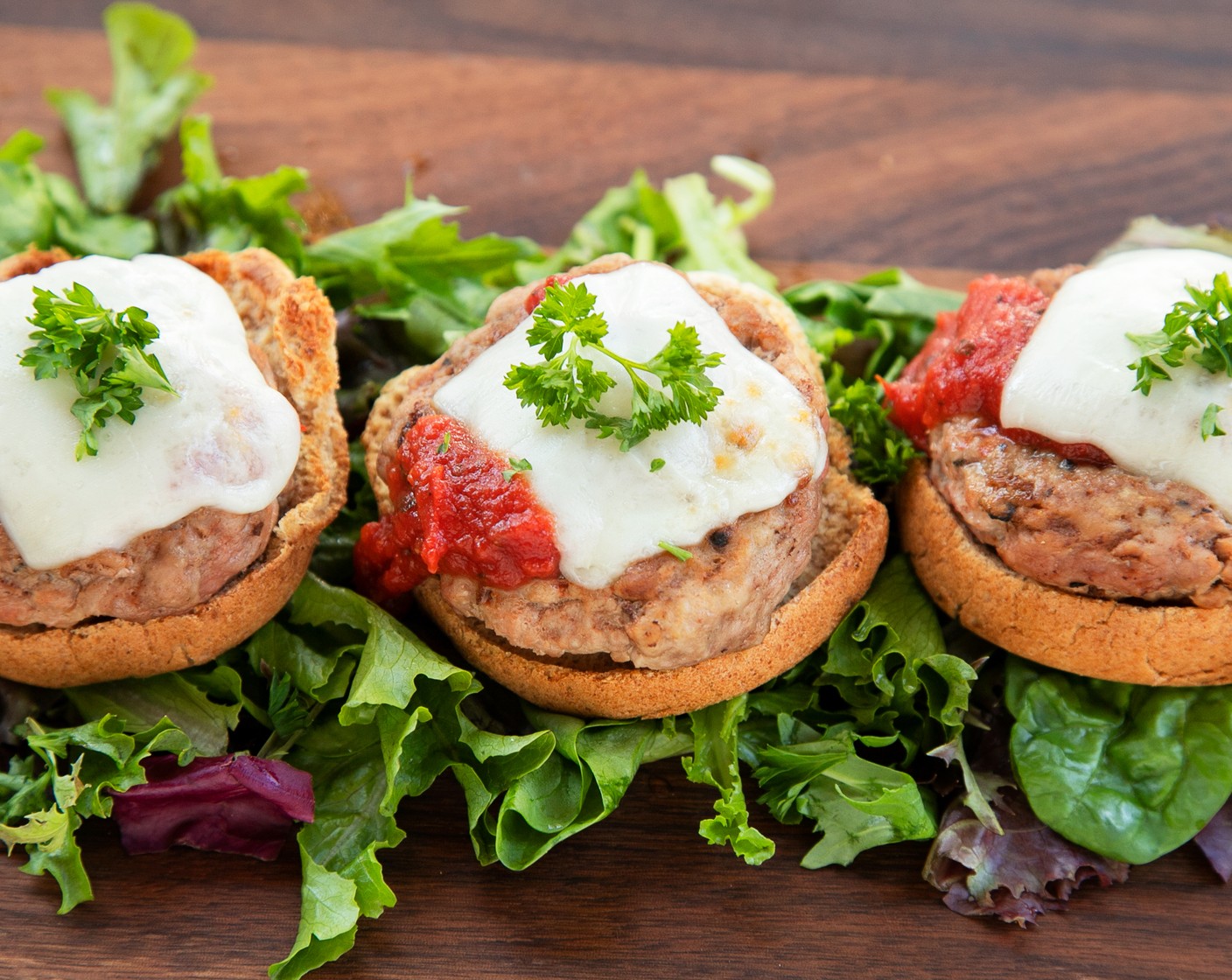 Pizza Burger Sliders